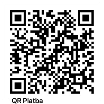 QR kód pro platbu předplatného individuální konzultace s Filipem Tomášem – cena a doprava dle dohody,